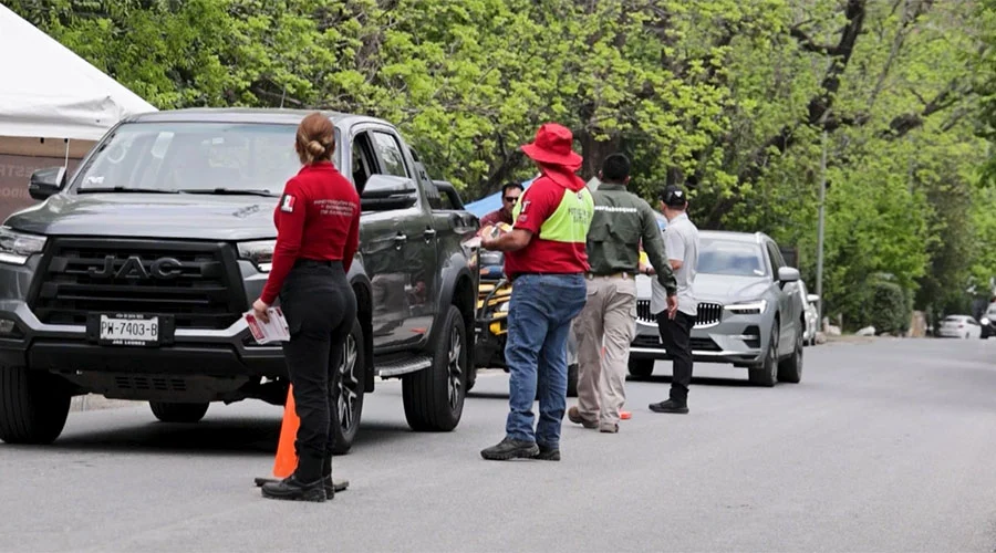 David de la Peña pide a paseantes a evitar fogatas en Sierra de Santiago (VIDEO) 1 SANTIAFO 22bbna