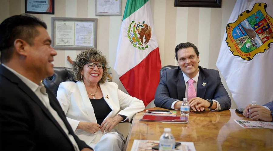 Recibe presidente de la JUGOB a la Secretaría de Bienestar Social de Tamaulipas 1 SILVIA CASAS 2bb