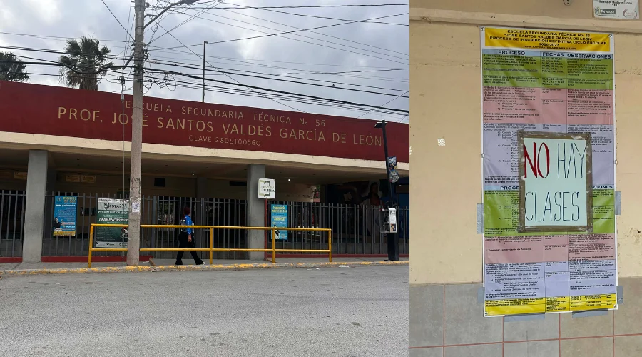Suspenden clases en la secundaria técnica 56 tras amenaza de tiroteo