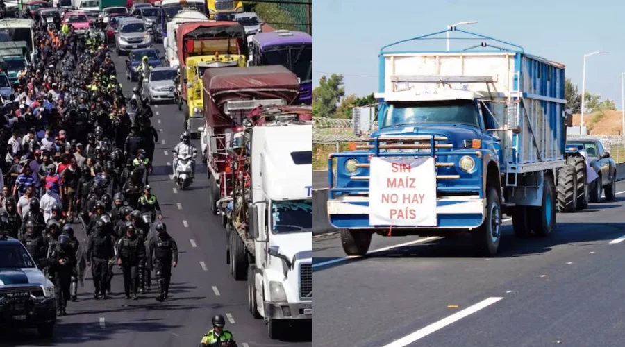 Transportistas y productores del campo informaron que mantienen el paro nacional para este lunes, ante la falta de acuerdos con el gobierno federal.