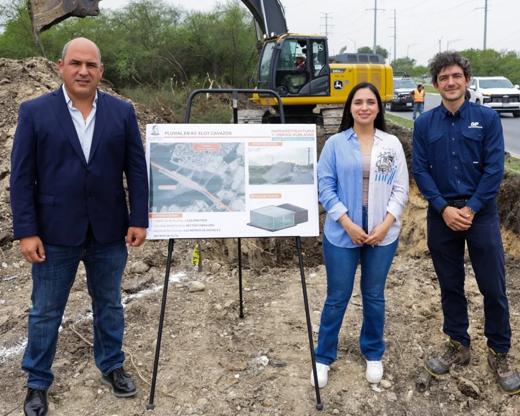 Inicia Mónica Oyervides construcción de drenaje pluvial en Avenida Eloy Cavazos 1 WhatsApp Image 2026 04 24 at 4.45.05 PM 1