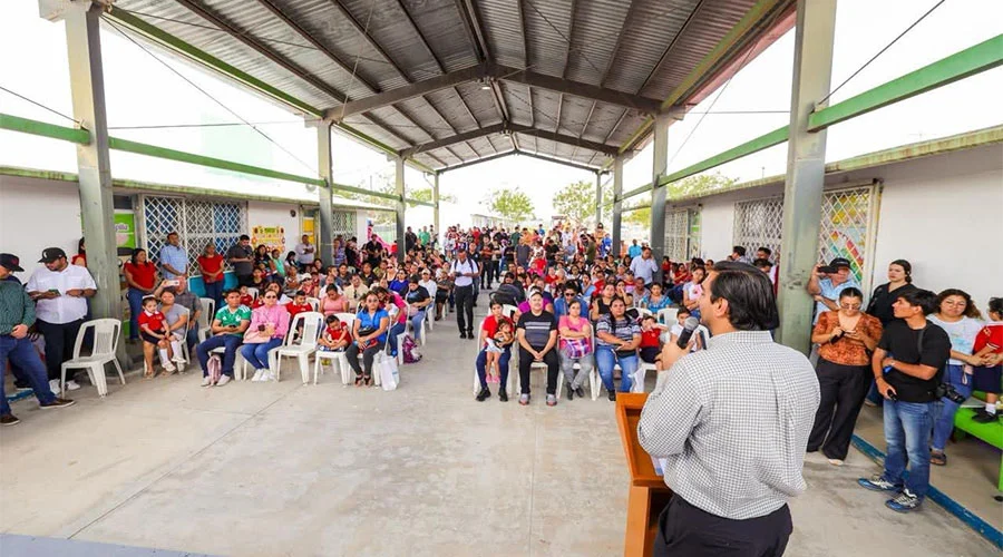 Construye Gobierno de Carlos Peña Ortiz techumbre en jardín de niños Jaime Torres Bodet 1 alcalde 2bb8a