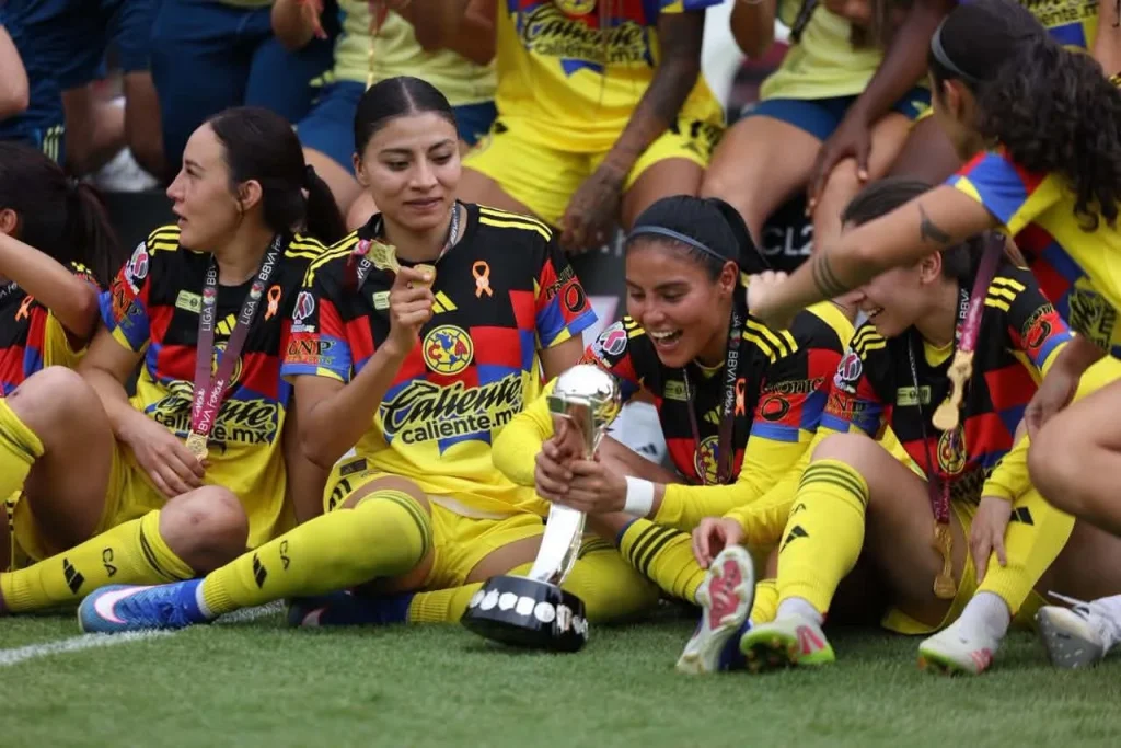 Vence América a Rayadas y son campeonas de Liga MX Femenil 2 673580471 1703027671056956 5472931014141876100 n