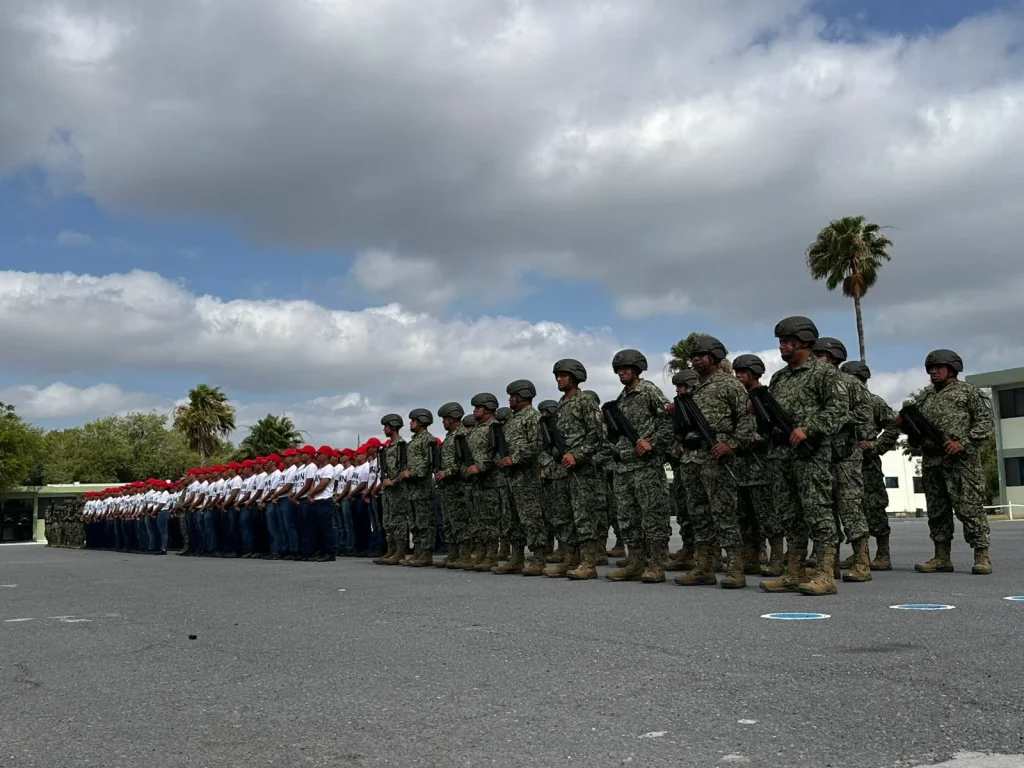 Toman protesta a jóvenes del Servicio Militar Nacional en Reynosa 1 687748980 2195541411232664 8954844179388856907 n