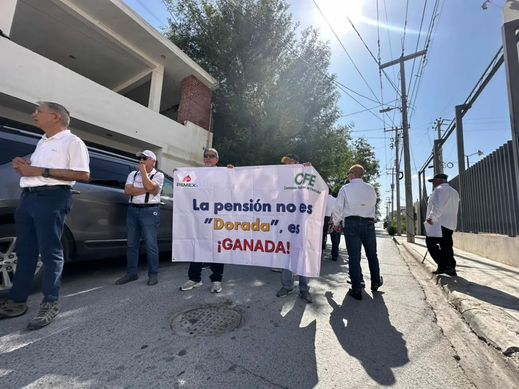Jubilados de Pemex y CFE piden justicia ante reducción de pensiones 1 706396851 2045979736303825 659567633198399873 n