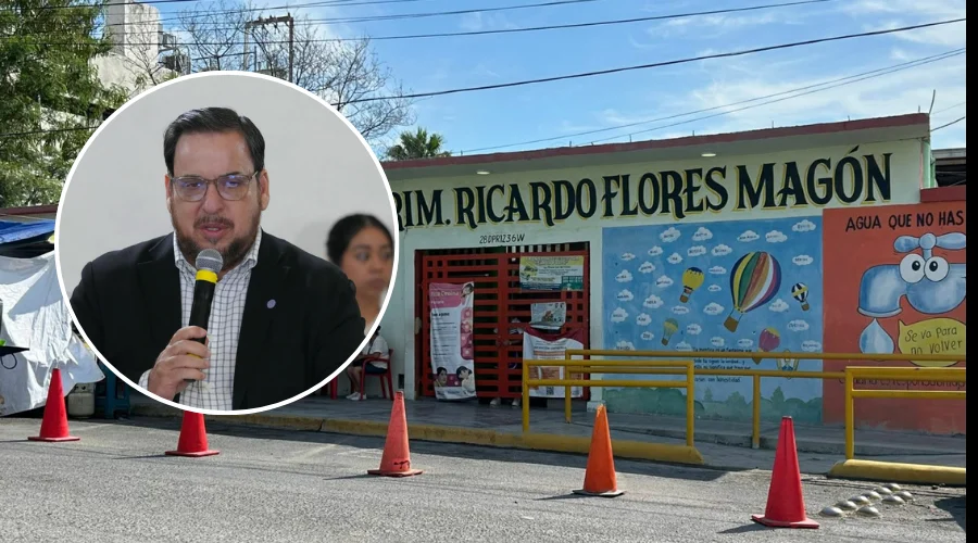 Ante las altas temperaturas que empiezan a registrarse, la Secretaría de Educación de Tamaulipas (SET), analiza posibles ajustes en los horarios escolares y otras medidas preventivas para proteger