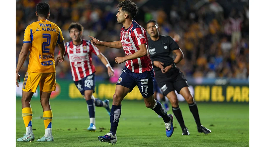 ¡Con ventaja la vuelta! Vence Tigres 3-1 a Chivas 1 CHIVAS 001a