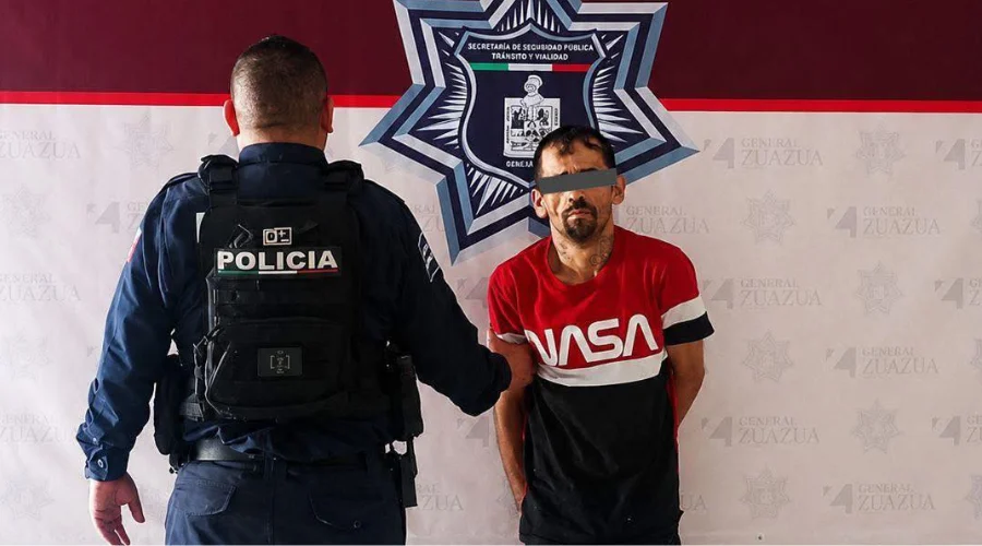 Detienen a hombre por intentar entrar a domicilio en Zuazua