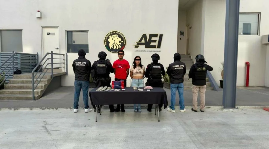 Detienen a pareja con droga en Ciénega de Flores