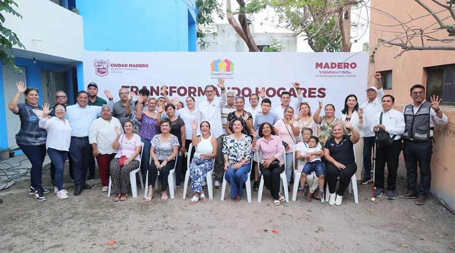 Madero fortalece entornos habitacionales con programa 'Transformando Hogares': Erasmo 1 ERASMO
