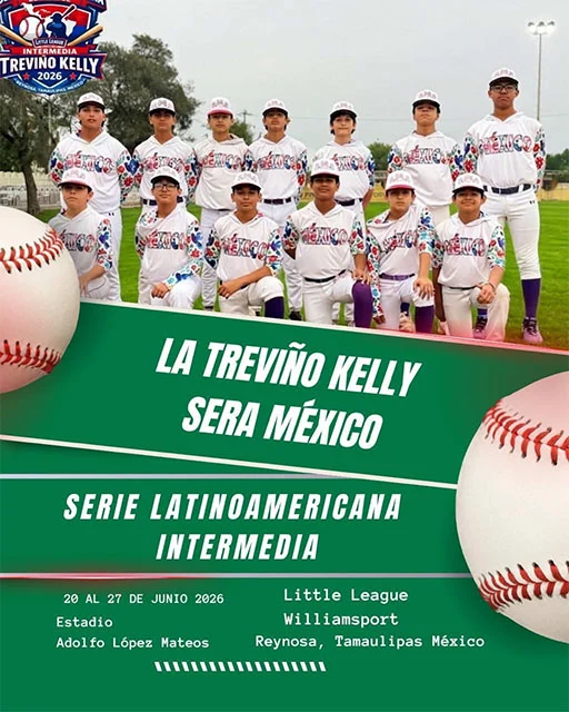 Inicia cuenta regresiva para la Serie Latinoamericana en Reynosa 1 KELLY 2bb