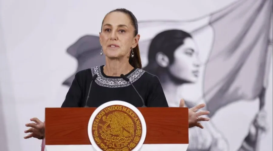 La presidenta Claudia Sheinbaum Pardo respondió al presidente Donald Trump, quien amenazó con iniciar una intervención por tierra contra cárteles de la droga, si en el Gobierno de México no van ha