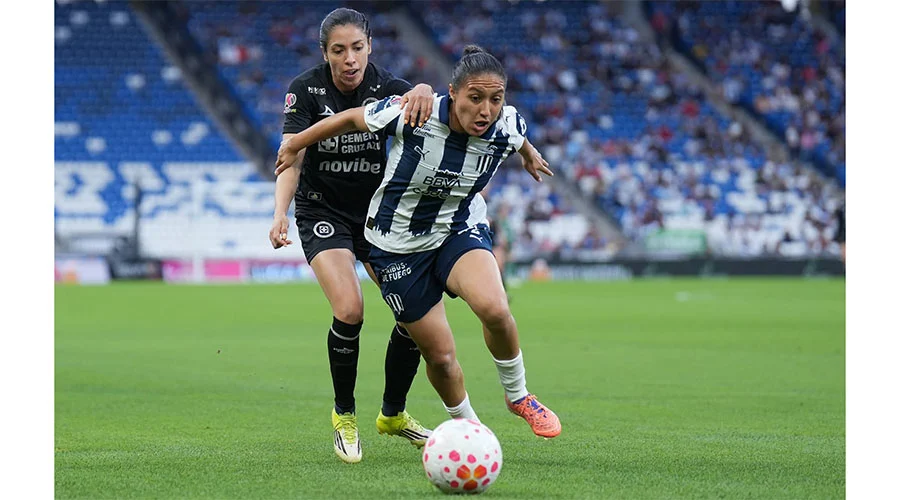 Rayadas avanza a semis; aplasta 4-0 a Cruz Azul 6 RAYADAS 8g
