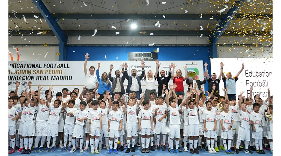 Inauguran Educational Football Program del Real Madrid en San Pedro 1 SAN PETER 2bb