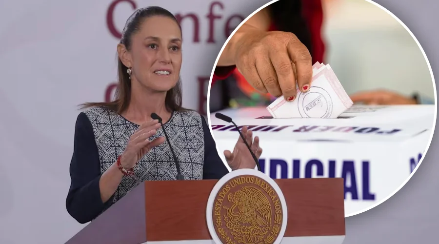 Sheinbaum enviará propuesta al Congreso para mover elección judicial