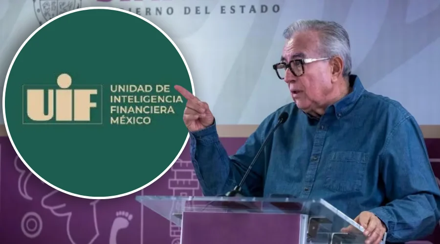UIF confirma bloqueo de cuentas contra Rubén Rocha Moya