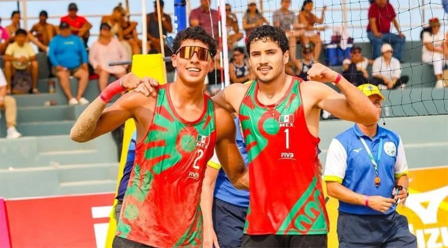 México asegura presencia en la final NORCECA de voleibol de playa en Madero 1 VOLEI 45