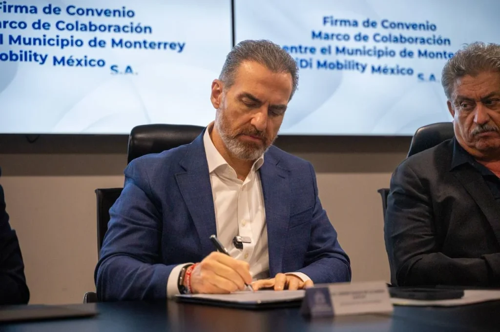 Firman acuerdo de seguridad y movilidad el Gobierno de Monterrey y la empresa DIDI 1 WhatsApp Image 2026 05 07 at 1.15.59 PM