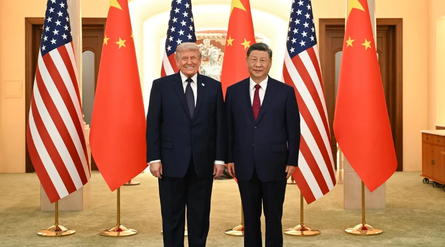 Xi ofrece banquete de bienvenida a Trump