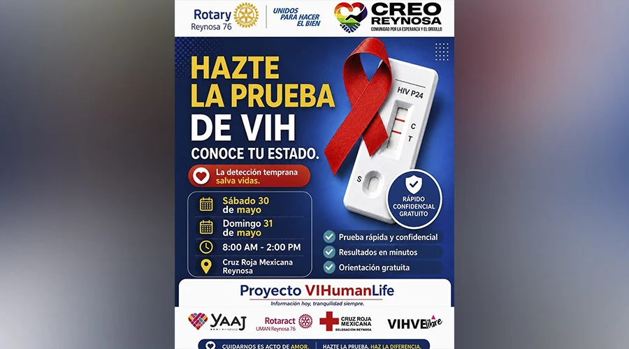creo-reynosa-realizara-jornada-de-salud-con-pruebas-rapidas-de-vih