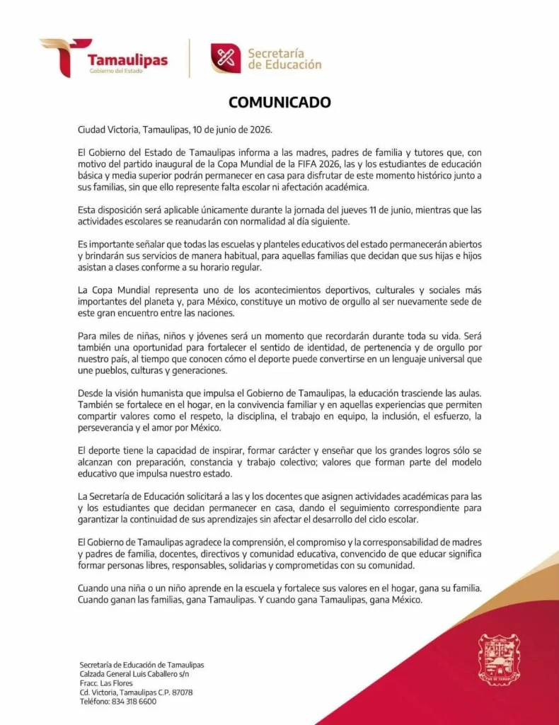 Se retracta SET, permitirán inasistencias por arranque del Mundial 1 718293868 27551867581117591 7086006047336754498 n