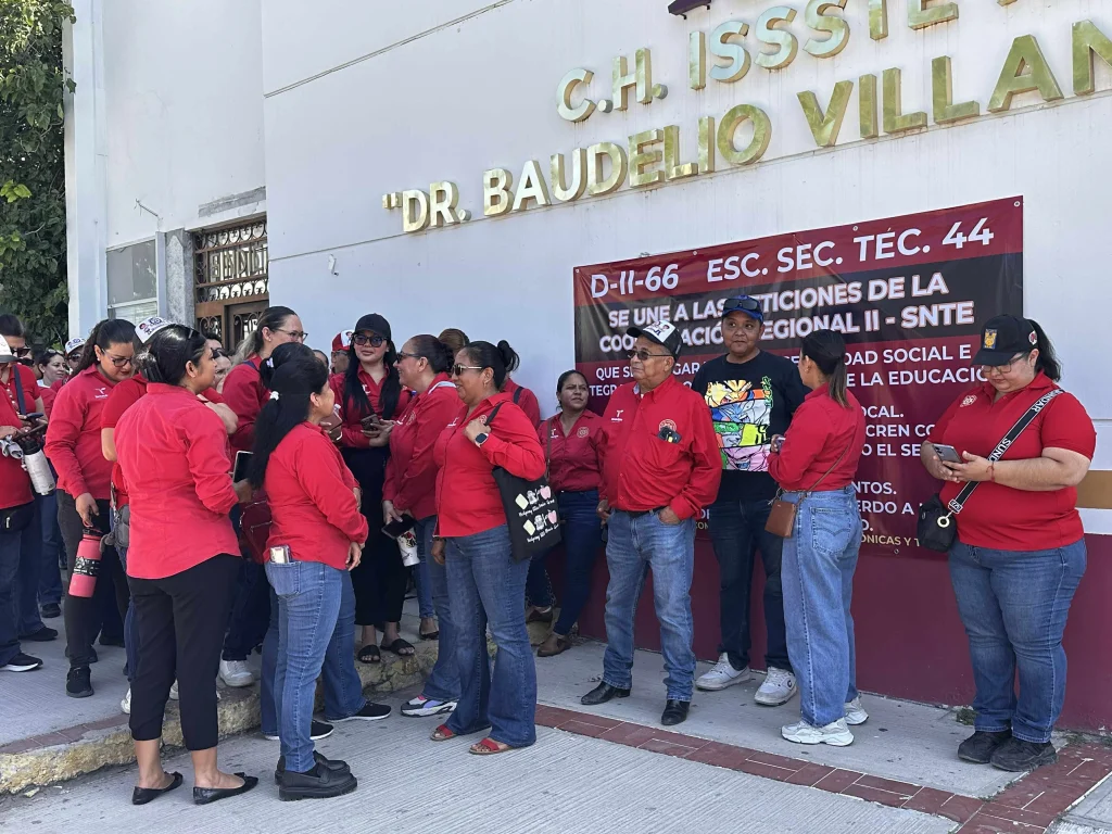 Maestros llevarán a Ciudad de México denuncias por presuntas irregularidades en el ISSSTE Reynosa 1 731239247 1010292721493259 7066556219544703468 n