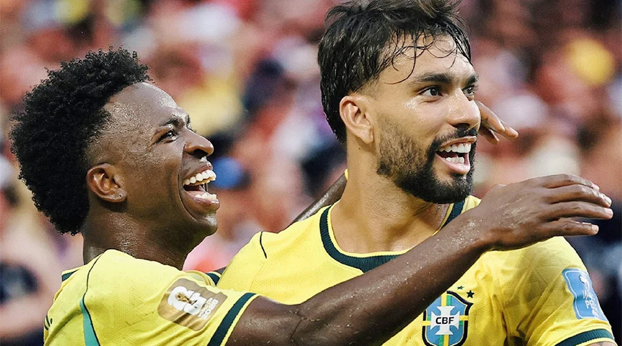 Brasil se impone a Escocia 3-0 con doblete de Vinícius Jr. 1 BRASIL 99a