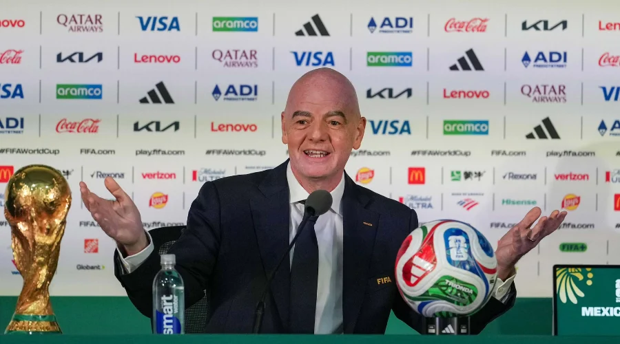 Da Gianni Infantino ‘patada inicial’ de Copa del Mundo 2026
