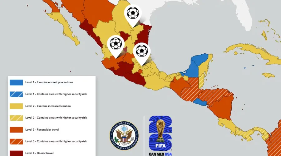 EU emite alertas de viaje a México; pide extremar precauciones