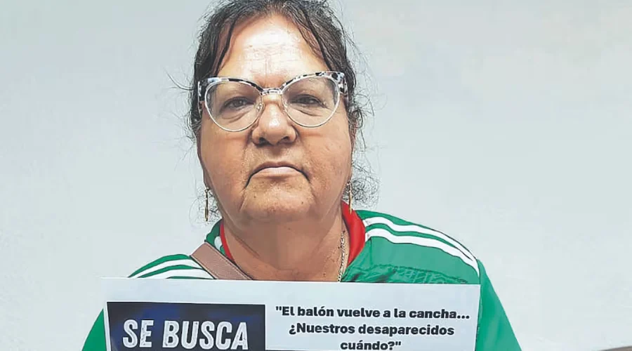 'Es muy duro tener que vivir otra vez lo mismo', expresa buscadora