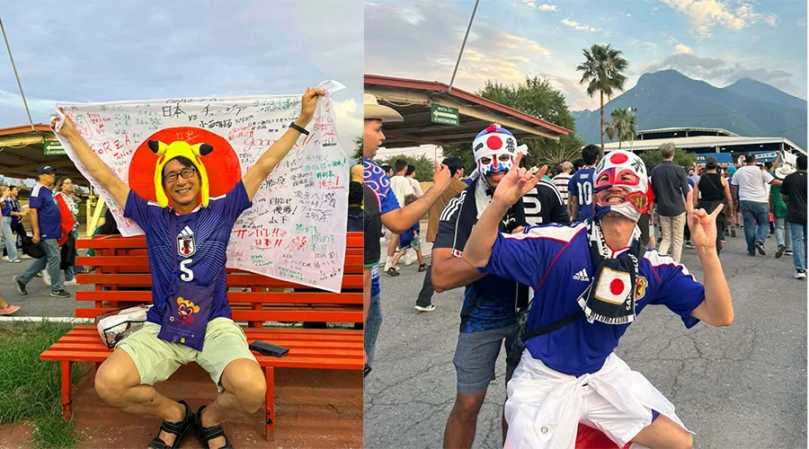 Vive Monterrey fiesta mundialista con el Japón-Túnez 3 JAPON 5 e