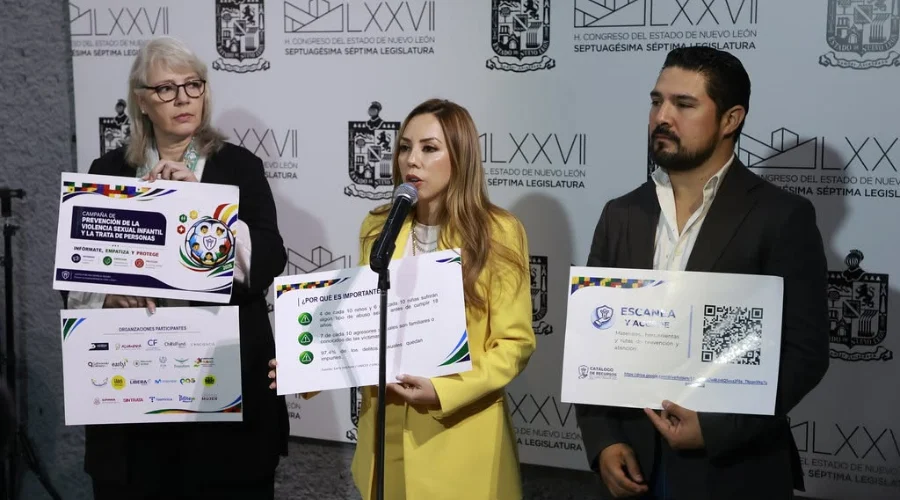 Lanzan campaña contra el abuso infantil y trata de personas rumbo al Mundial 2026