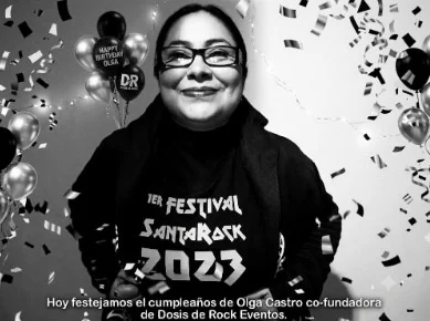 Festejan los 50 de la fundadora de Dosis de Rock 1 OLGA CASTSRO 99a