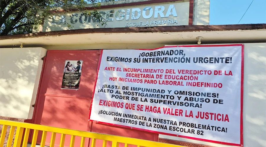 Paran seis escuelas en Victoria 1 PARO 2bbb