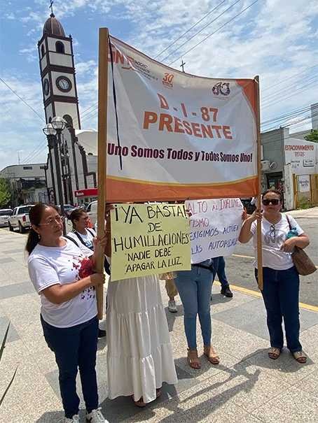 Protestan docentes de la Zona 82 en Gobierno para exigir la salida de supervisora 1 PROTESTA TAM 2bbb2