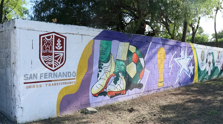 Verónica Aguirre inaugura la rehabilitación del histórico Campo Deportivo “Rubén Zavala” 1 SAN FER 2bbba2