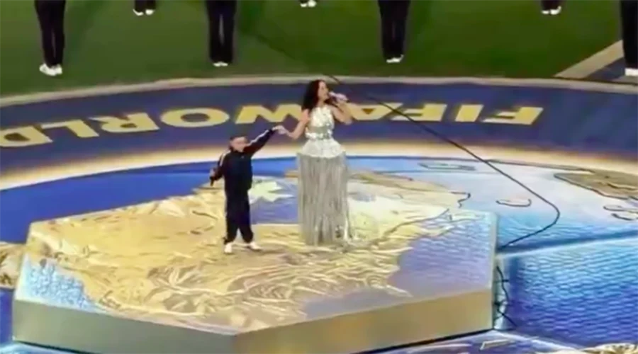 Tius Luka, el niño que cantó con Katy Perry en apertura del Mundial 1 Screen Shot 2026 06 13 at 12.25.48 PM