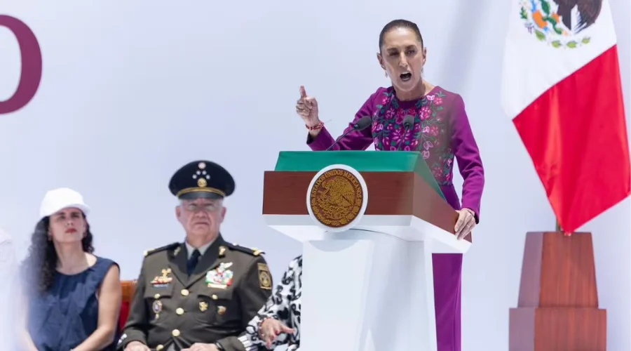 Sheinbaum; EU busca influir elecciones en México en 2027