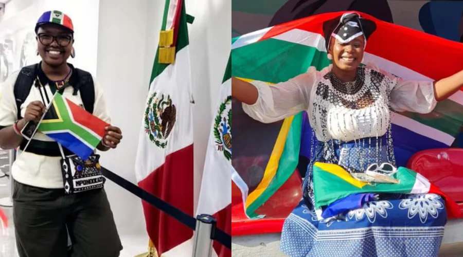 Sudafricanas elogian México son amables y hospitalarios