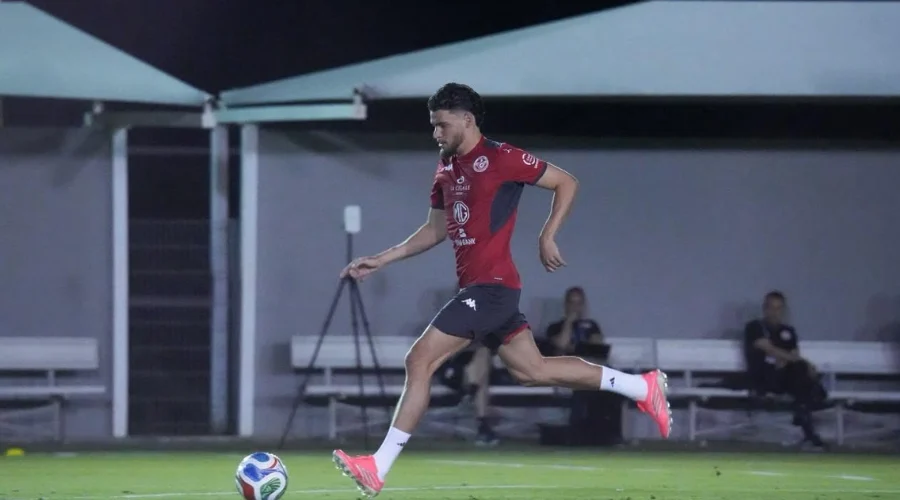 Túnez entrenó por primera vez en Monterrey