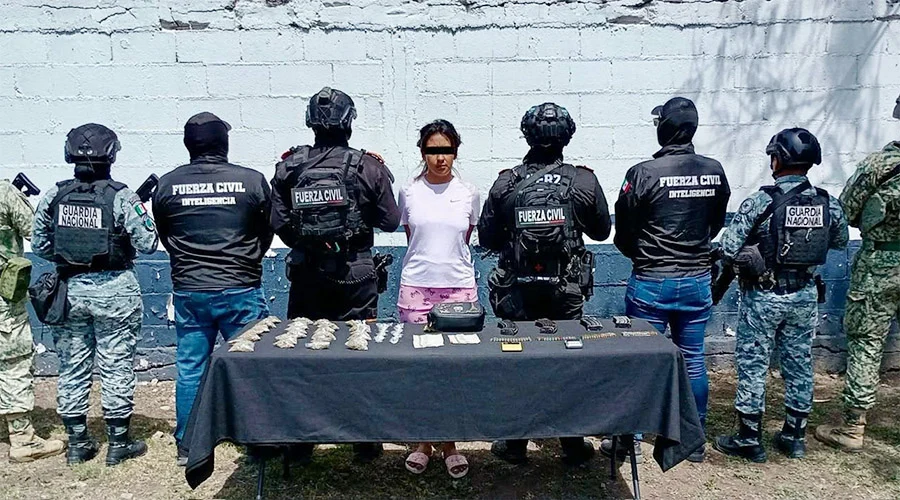 Reporta Fuerza Civil detención de 10 presuntos delincuentes en Nuevo León 1 detenida nl 2bbb