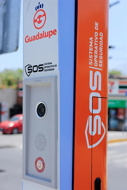 Activa Guadalupe 108 dispositivos de video vigilancia y botón de auxilio 1 guadapule z22b