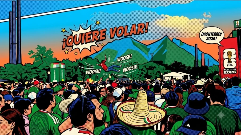 Vuelan aficionados en México durante el Mundial 2026 2 quiere volar entrevista uanl