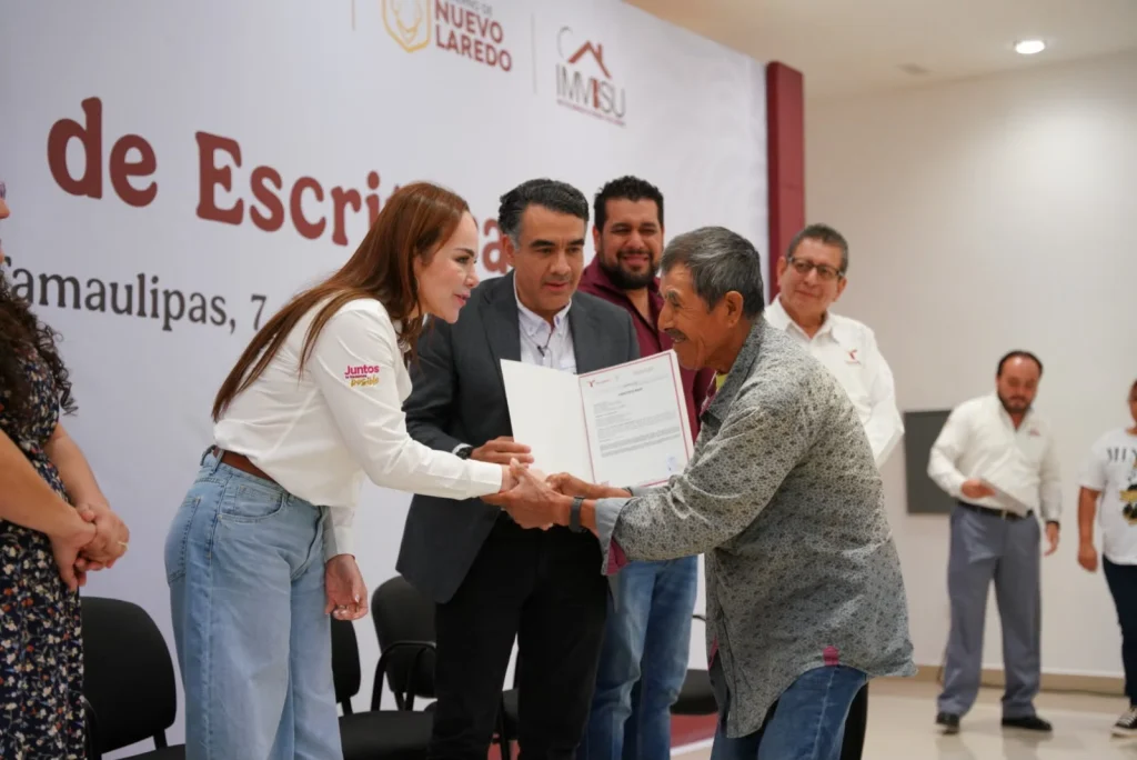 Confirman 2 mil familias beneficiadas con escrituración gratuita en Nuevo Laredo 1 6ed1d6ca d186 4d03 ae30 20814fe685a7