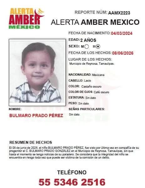 Activan Alerta Amber nacional para localizar a menor desaparecido en Reynosa 1 740698263 1933392767372961 7083959129789726860 n