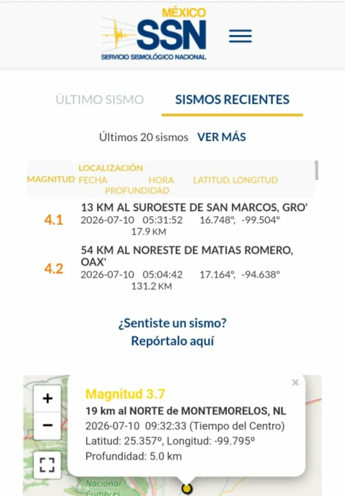 Reportan temblor en Montemorelos 1 741838518 1556341199553472 6937729894354277266 n