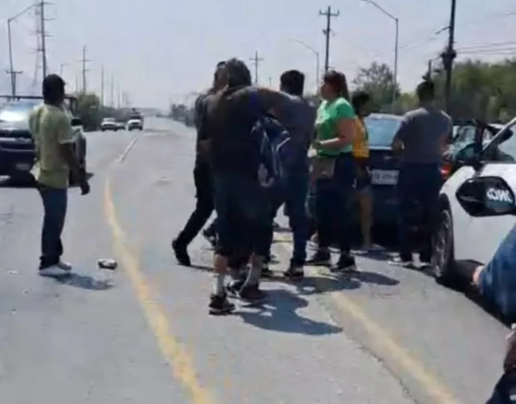 Captan pelea de conductores en García 3 760984050 1548550133722239 8977026450129863506 n