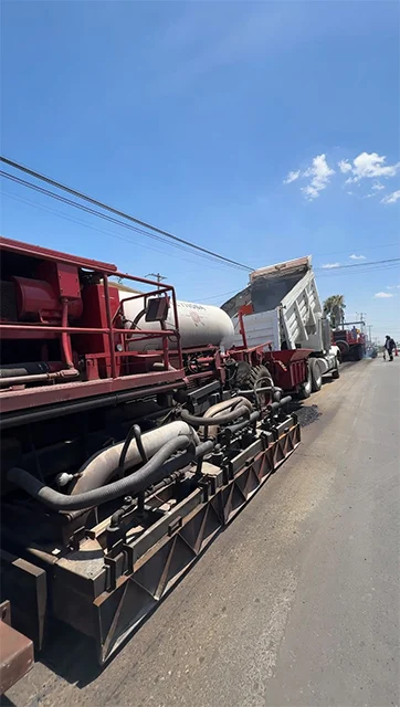 Impulsan en Reynosa mejoramiento vial en colonia Loma Real de Jarachina Sur 1 AVENIDA 2bb
