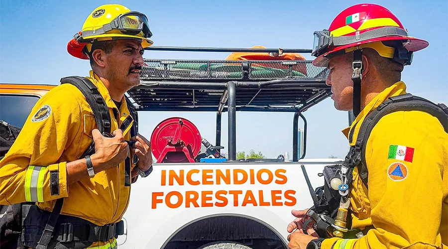 Nuevo León enviará un segundo contingente a Canadá para combatir incendios forestales 1 BOMBEROS 2bb