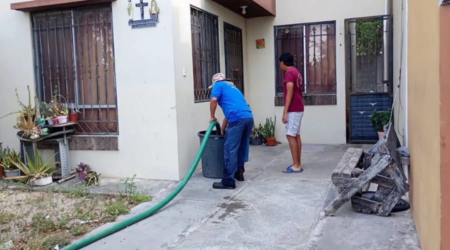 COMAPA Reynosa ofrece servicio gratuito de pipas a familias con baja presión de agua